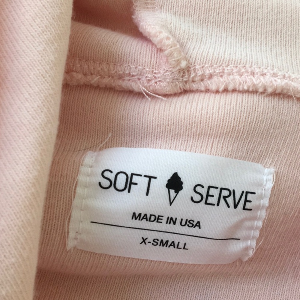 Soft Serve Clothing Pink Track Pants & Hoodie Set - Picture 5 of 8